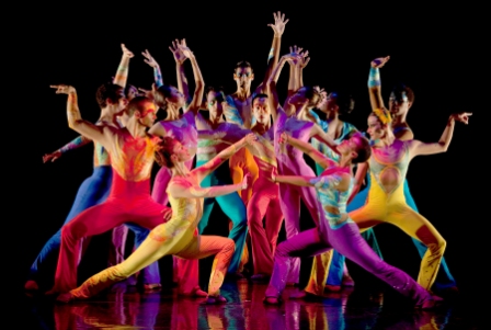 15 dancers explore Latin culture through four movements in Ballet Hispanico.