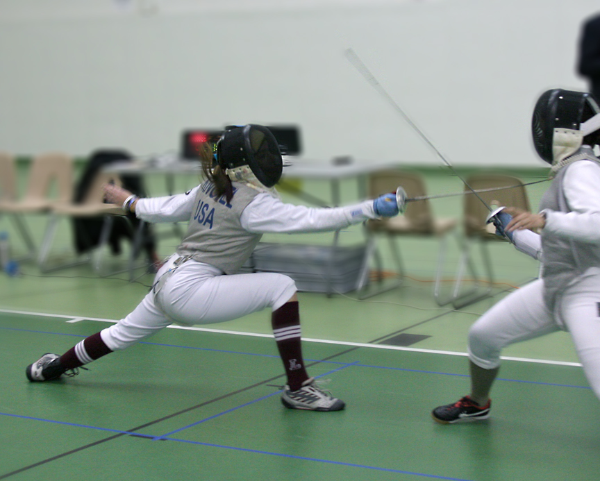 Fencing team brings in walk-ons to foil forfeits