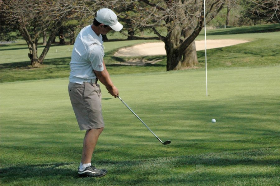 Junior Mike Zausmer will be key for Lafayette Golf this weekend at Patriot League Championships. 