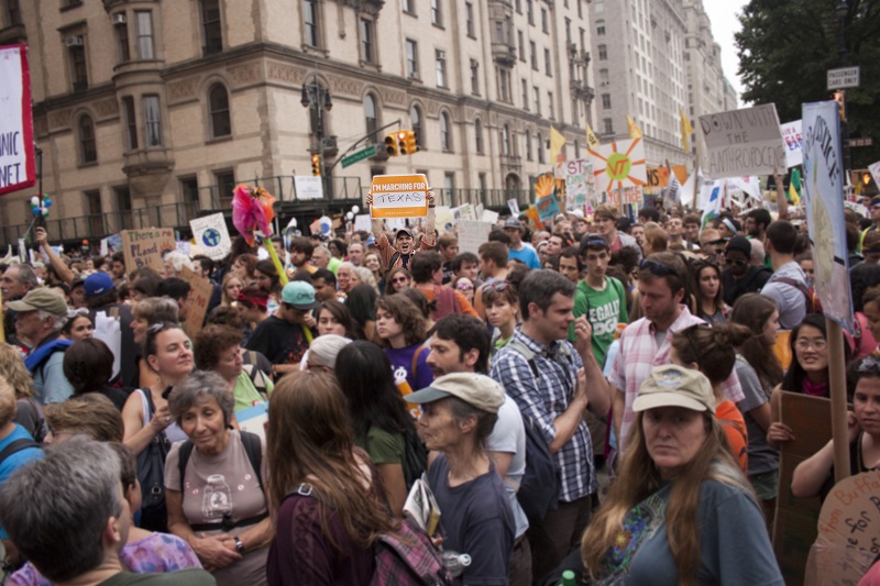 Student activists travel to NYC for climate change march