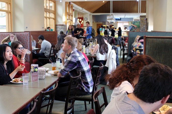 The new proposed scheduling policy is intended, among many things, to ease congestion of dining halls during the lunch hour.