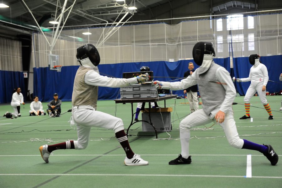 On point: Fencing takes five of six at tournament