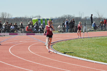 A running start: Track team has successful showing at home meet
