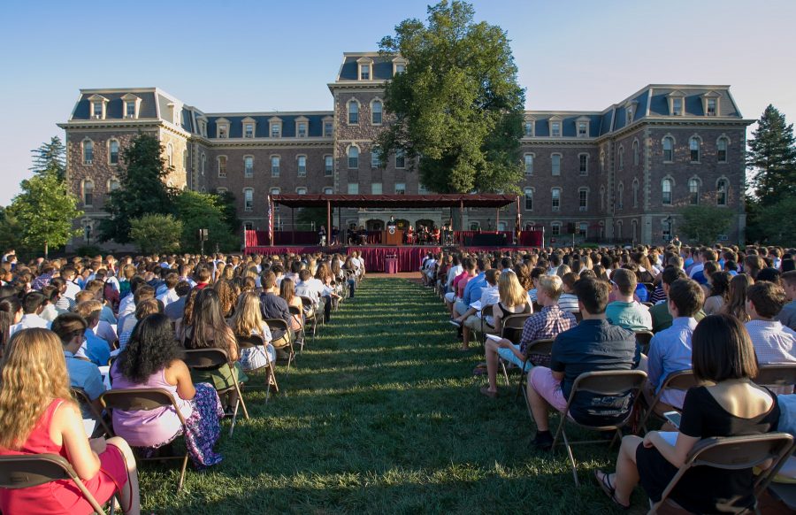 Convocation for the class of 2020 on August 28, 2016. (Douglas Kilpatrick / Zovko Photographic LLC)