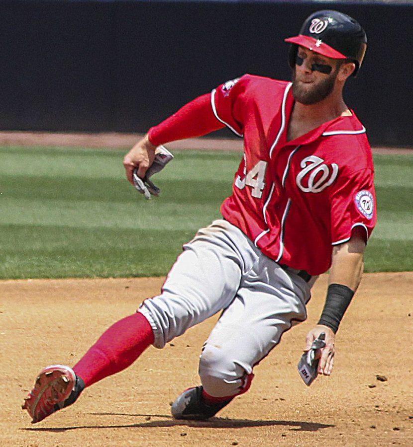 Bryce+Harper+is+one+of+the+few+recognizable+stars+in+the+MLB+%28Courtesy+of+Wiki+Commons%29.
