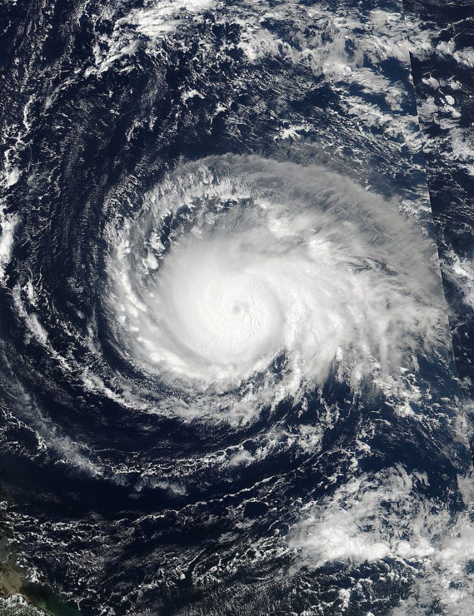 Satellite image of Hurricane Irma. (Photo Courtesy of NASA Goddard Photo and Video)