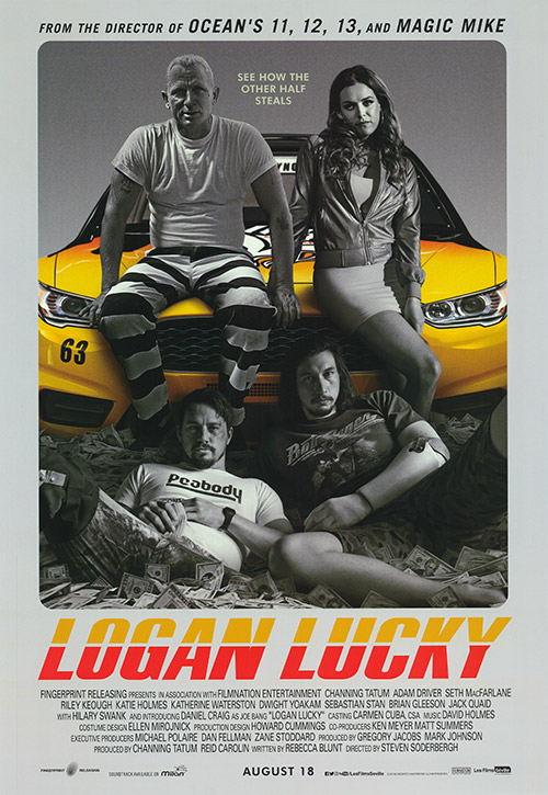 Logan Lucky stands out from any movie to come out this summer (Courtesy of MoviePoster.com).