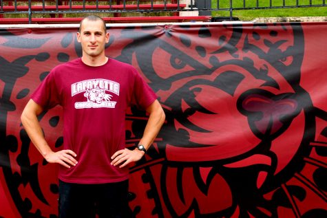 New cross country assistant coach Michael DuPaul (Photo by Emma D Westgard 21)