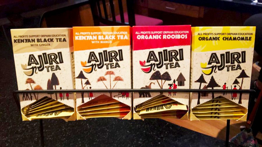 Ajiri Tea is now offered in all dining locations. (Photo by Rachel Bram 20)