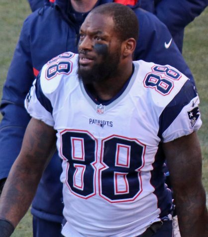 NFL tight end Martellus Bennett spoke out against angry fantasy football fans (Photo Courtesy of Wikimedia Commons)