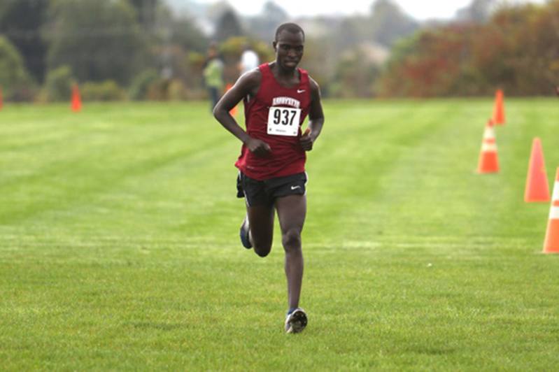Senior Kelvin Serem plans on continuing the construction of his school in Kenya. (Photo Courtesy of Athletic Communications)
