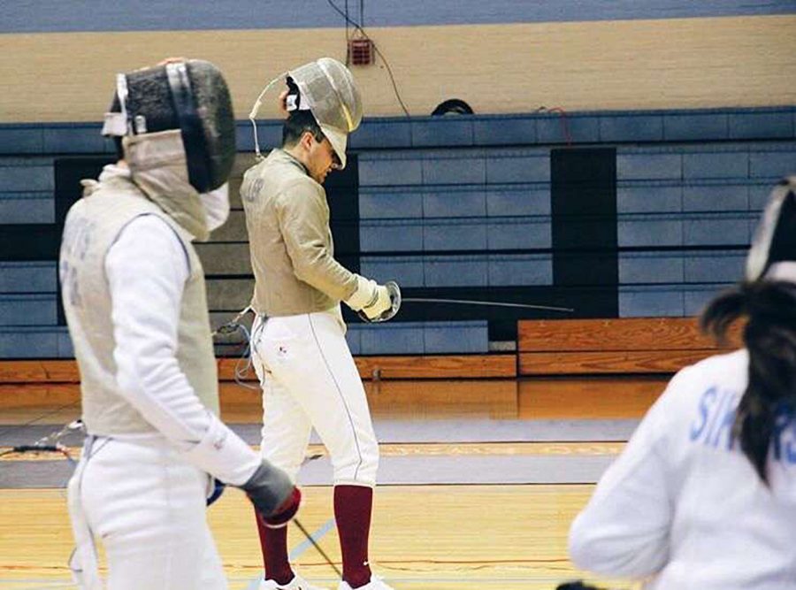 The+Leopards++went+3-2+overall+in+their+fencing+competition+at+John+Hopkins.+Photo+Courtesy+of+Zachary+Lee