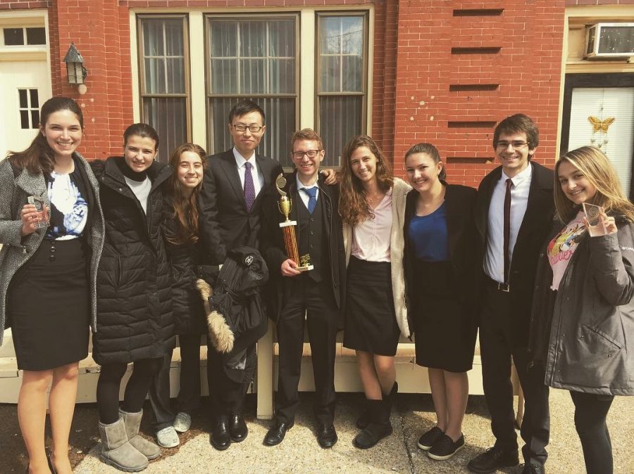 The Mock Trial team is going to nationals for the first time in ten years. Photo courtesy Aaron Freedman. 