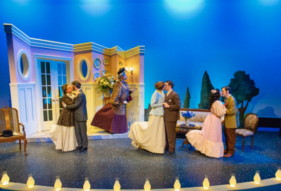 Lafayette’s production of “The Importance of Being Earnest” excels because of the cast’s chemistry with one another. (Photo courtesy of Will Choea)
