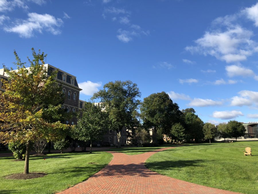 Lafayette was recently named to a list of the top 30 most beautiful college campuses in the fall. (Photo by Morgan Sturm 19) 