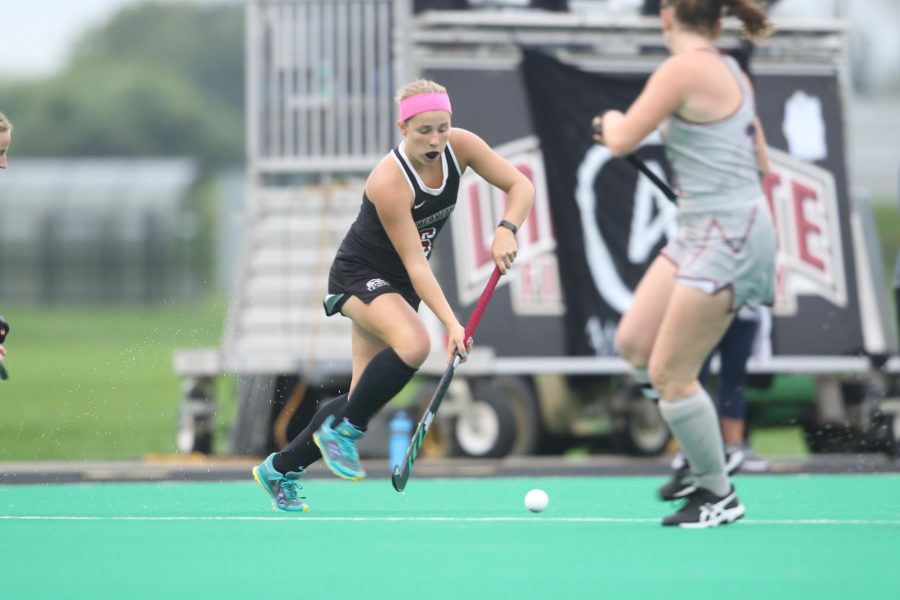 Field hockey made a major statement with a win over nationally-ranked Penn. (Photo Courtesy of Athletic Communications)