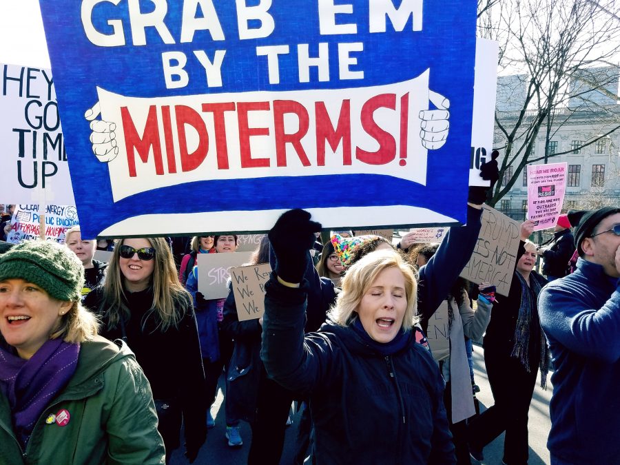 Midterm elections this year saw an increase in the number of women elected to Congress. (Photo courtesy of Wikimedia Commons)