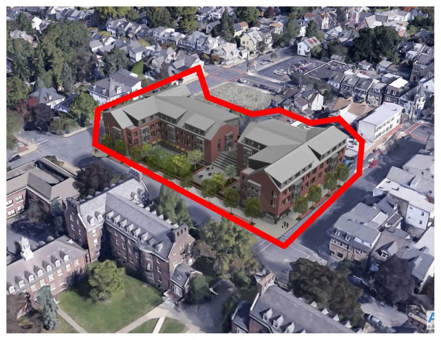 The McCartney Street residence halls will begin construction in the first week of June following approval on the project from the board. (Photo courtesy of Roger Demareski)