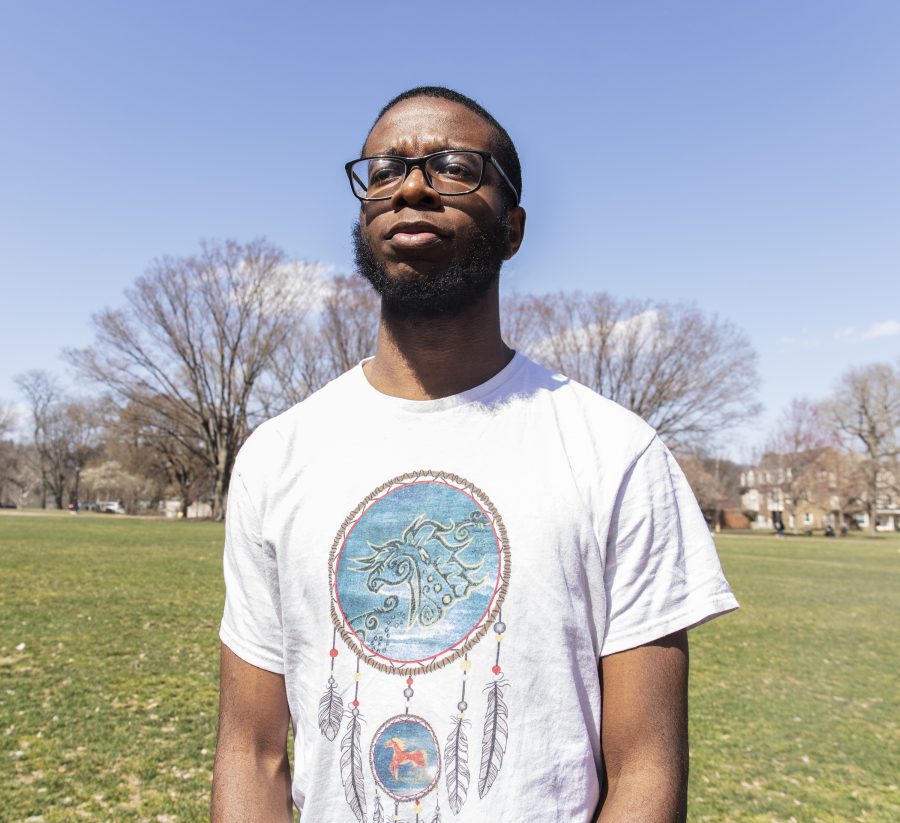 Upon the showcase of his recent plays Half of Me and In September, Jonathan Arrington hopes to pursue theatre after college.
(Photo by Elle Cox 21)