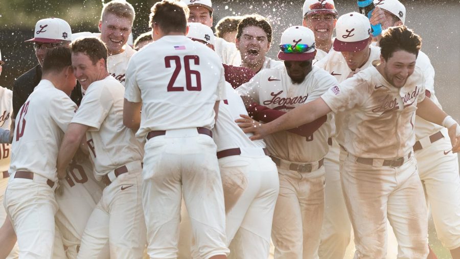 Baseballs+seven+conference+wins+already+eclipses+last+seasons+four.+%28Photo+courtesy+of+Athletic+Communications%29