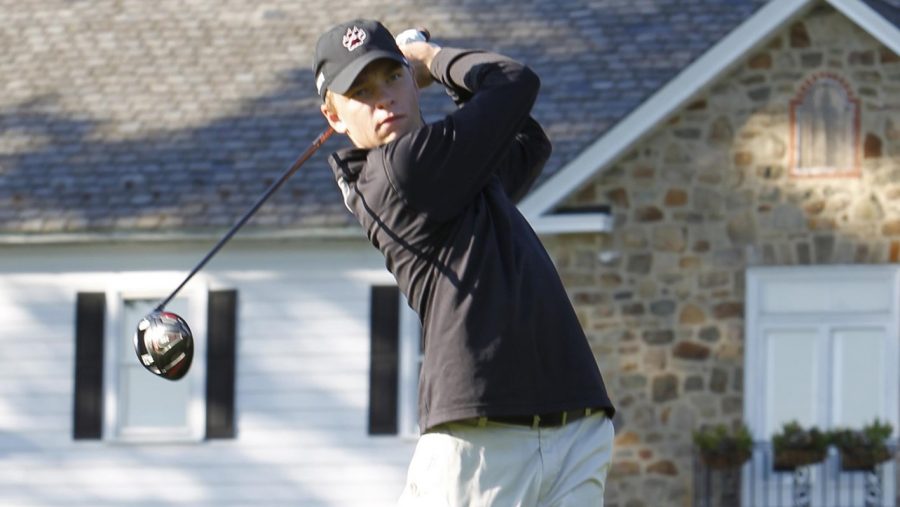 Golf rides a string of top performances and a close loss to Lehigh into the conference tournament. (Photo courtesy of Athletic Communications)