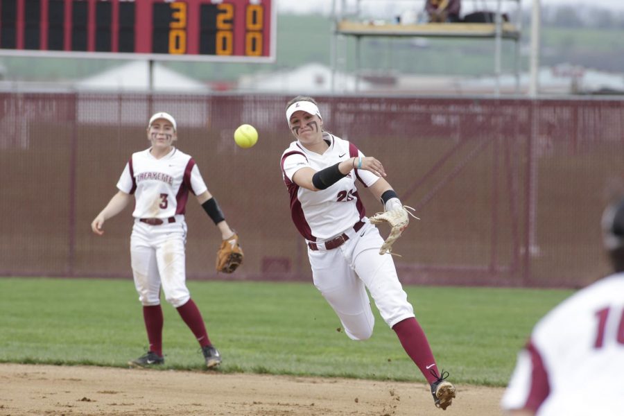 Senior+Brooke+Wensel+was+named+the+Patriot+League+Softball+Scholar-Athlete+of+the+Year.+%28Photo+courtesy+of+Athletic+Communications%29