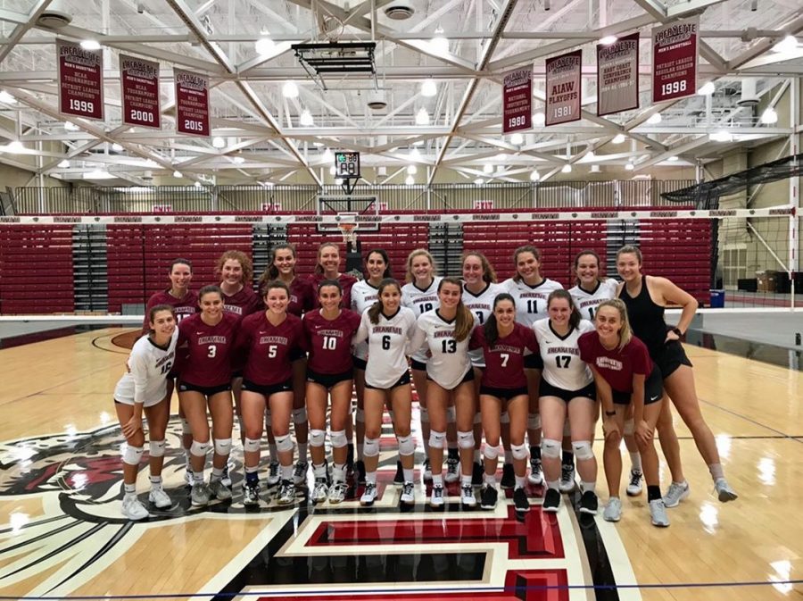 Lafayette+volleyball+looks+to+new+head+coach+Ryan+Adams+as+they+try+to+bounce+back+from+a+winless+conference+schedule+in+2018.+%28Photo+courtesy+of+Athletic+Communications%29