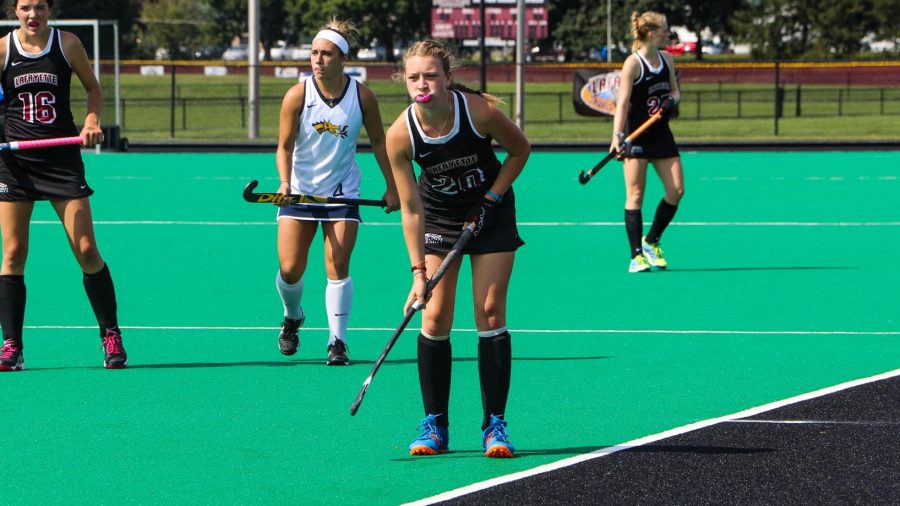 Field hockey has recently been the most successful Lafayette team in the Patriot League. (Photo courtesy of Athletic Communications)