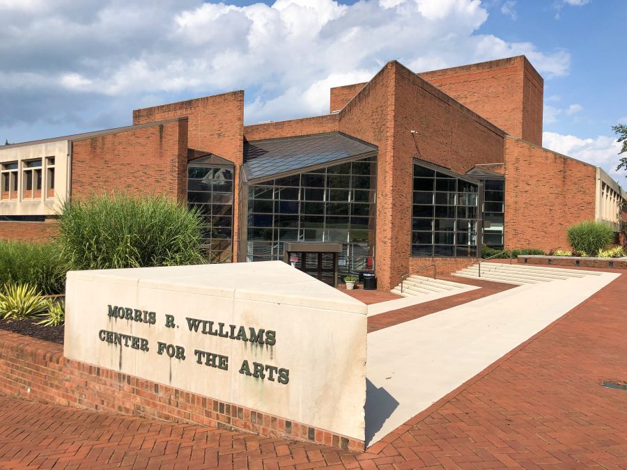 The Williams Center for the Arts might be quieter than usual this semester, but its usual musician inhabitants are still coming together to make music, virtually. (Photo by Brandon Marin 22)
