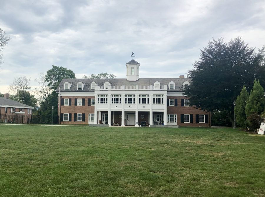 DKE had been suspended last week from giving out bids to new members. (Photo by Claire Grunewald 20)