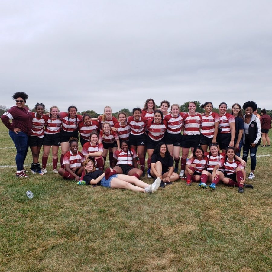 The team will have the fall break weekend off before their next match against Neumann. (Photo courtesy of the Lafayette Womens Rugby Team Instagram page)