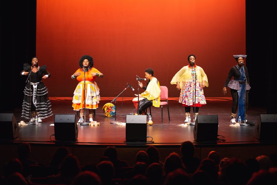 Nobuntu performs a range of traditional and contemporary African music. (Photo by Brandon Marin 22)