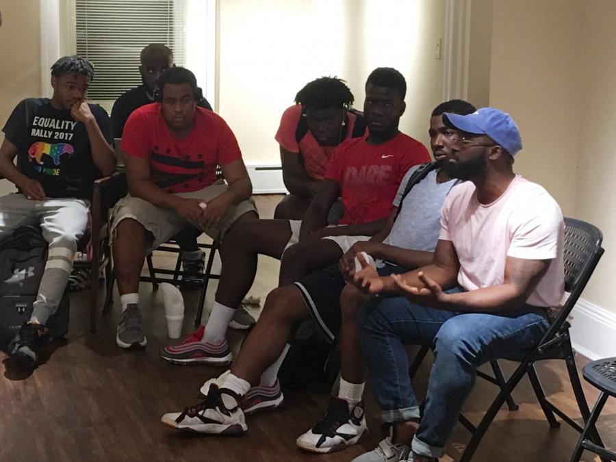 Dean Christopher Hunt said the Brothers of Lafayette program gives students a way to connect when they may not otherwise feel a sense of belonging to the institution. (Photo courtesy of Christopher Hunt)