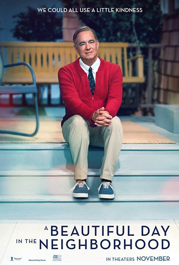 A Beautiful Day in the Neighborhood is based on the true story of friendship between Fred Rogers and Tom Junod. (Photo courtesy of IMDB)