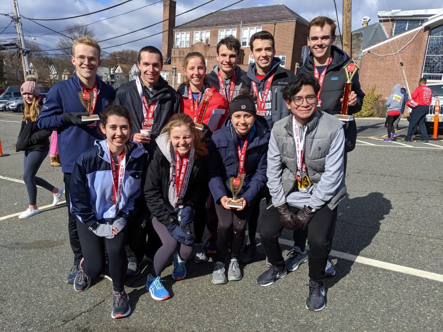 The running club will compete in a half marathon in April. (Photo courtesy of running club)