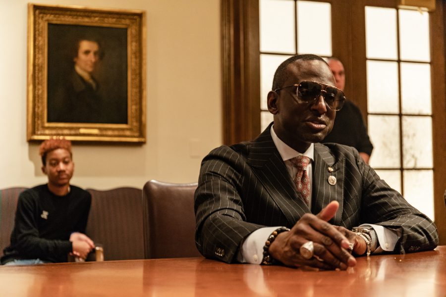 Yusef Salaam was one of five young black and brown boys from Harlem wrongfully accused of rape and assault in the 1989 Central Park Jogger case. (Photo by Elle Cox 21)