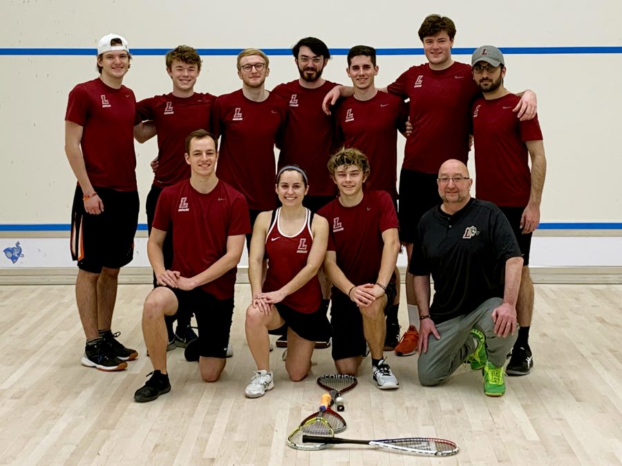 The team earned upset wins over Swarthmore and Notre Dame at Nationals. (Photo courtesy of Peter Torrente 20)