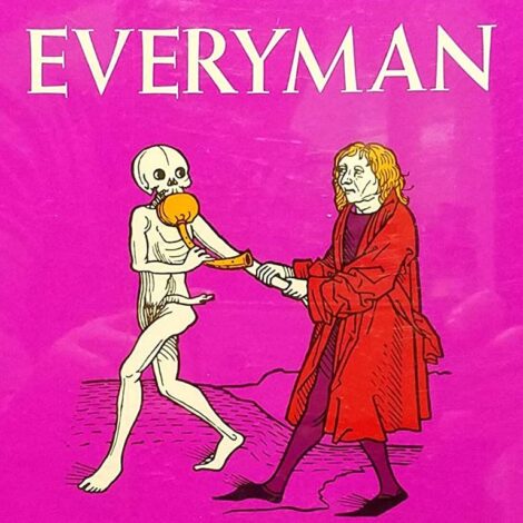 The Summoning of Everyman was adapted and directed by Sarah Frankel 21. (Photo courtesy of the Lafayette College Theater Department)