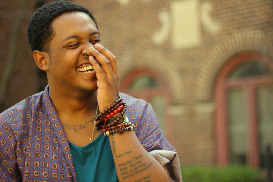 Danez Smith was the keynote speaker for this years LGBTQ+ History Month at the college. (Photo Courtesy of Danez Smith Website)