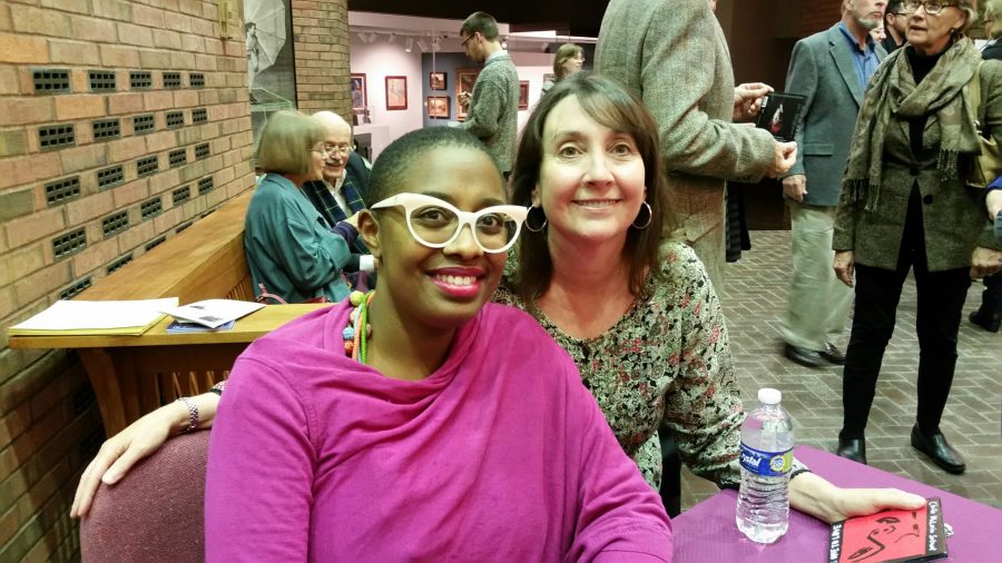 Hollis Ashby (right) has worked with many artists in her career, including jazz singer Cecile McLorin Salvant (left). (Photo courtesy of Hollis Ashby)