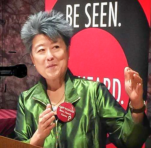 Helen Zia is the daughter of Chinese immigrants who speaks on womens rights, human rights, and anti-Asian American discrimination. (Photo courtesy of Helen Zias website)