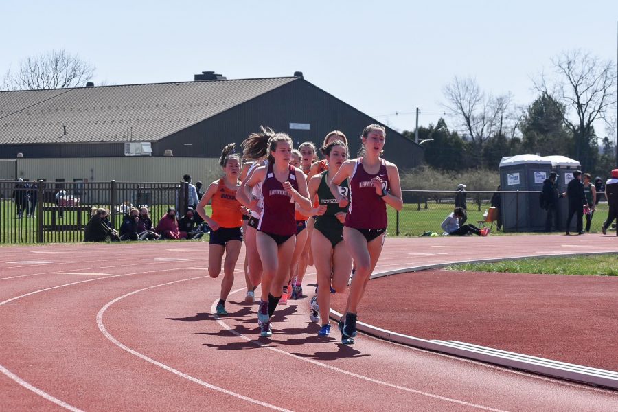 Both teams finished in eighth place at the outdoor championships.
(Photo courtesy of Athletic Communications) 