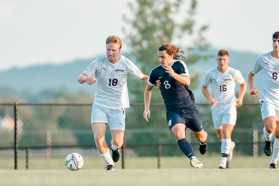 Mens soccer victorious against Drexel in their first home game of the season. (Photo courtesy of Athletic Communications)