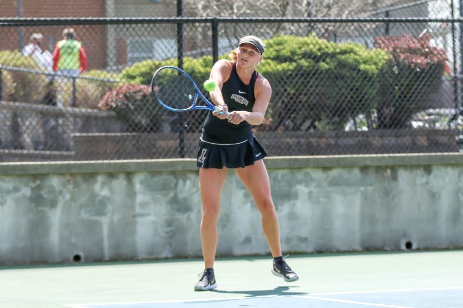 The+Lafayette+tennis+teams+compete+in+back-to-back+invitationals.+%28Photo+courtesy+of+Athletic+Communications%29