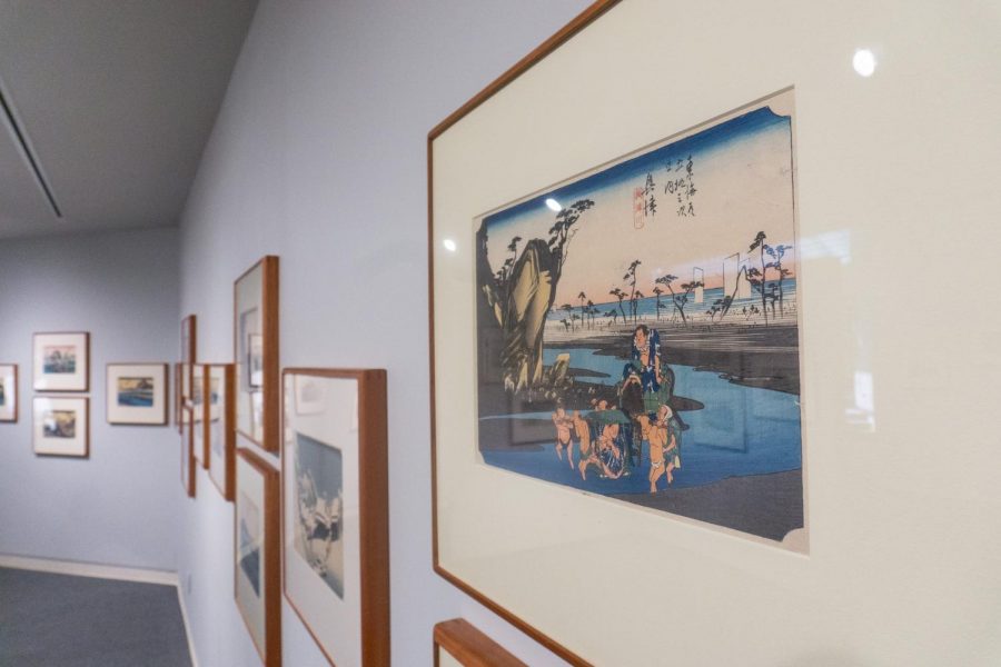 Utagawa Hiroshiges exhibit transports the audience into Japans military past. (Photo by Pierson White 24)