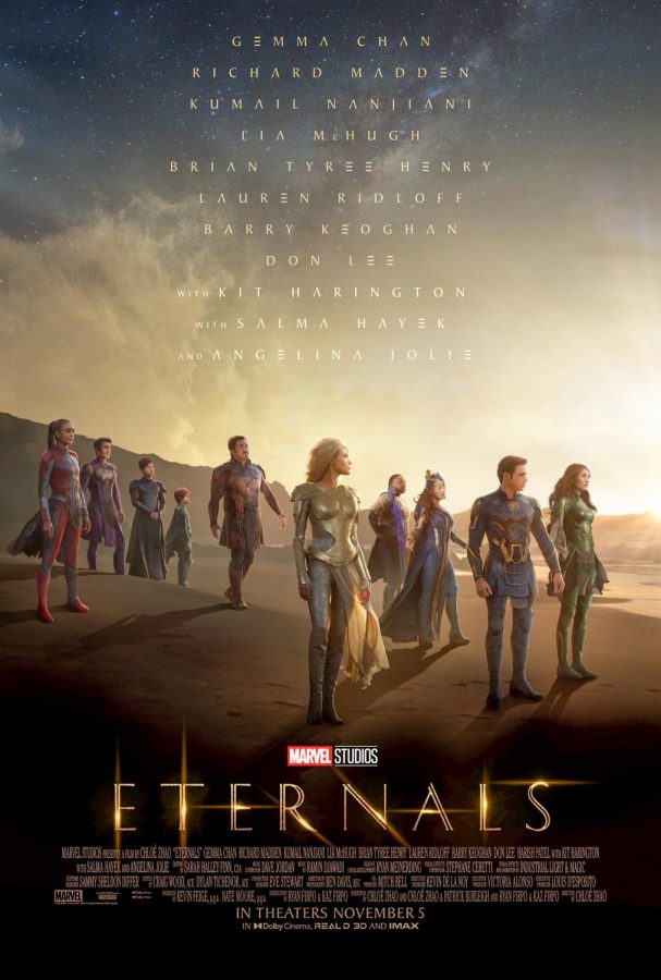 Eternals tells the story of a group of superheroes who have secretly resided on Earth and must come out of hiding to preserve mankind. (Photo courtesy of IMDb)