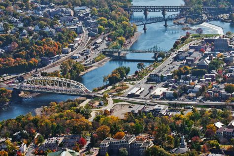 Considering its location next to the Delaware River, Lafayette professors believe that climate change may create greater possibilities of flooding in Easton. (Photo courtesy of City of Easton website)