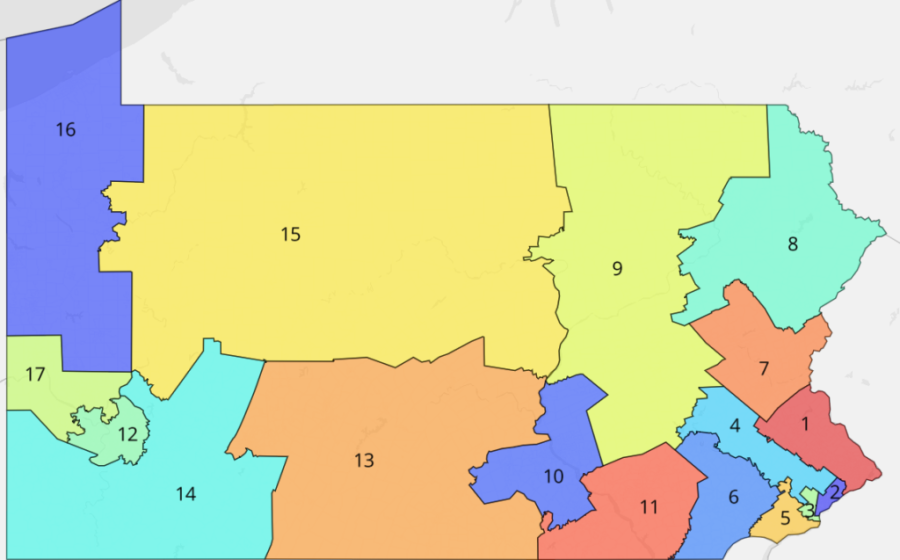 The new congressional map for Pennsylvania will now include conservative Carbon county into the Lehigh Valleys seventh Congressional District.(Photo courtesy of Pennsylvania Capital-Star)