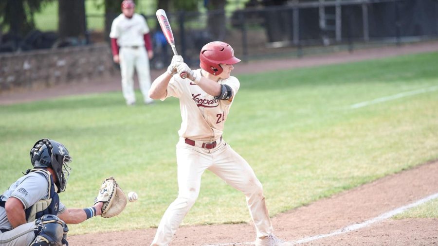 Sophomore infielder Blaze Fadio (pictured) expressed that he is grateful to be one of the players to receive 2022 Patriot League Baseball Preseason awards. (Photo courtesy of GoLeopards)
