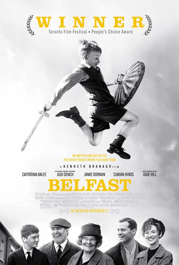 'Belfast' is a semi-autobiographical coming-of-age story that balances commentary on religious conflict with heartfelt moments. (Photo courtesy of IMDb)